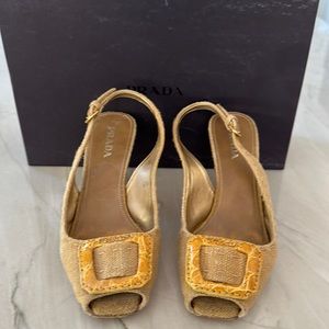 Prada Slingbacks size 38